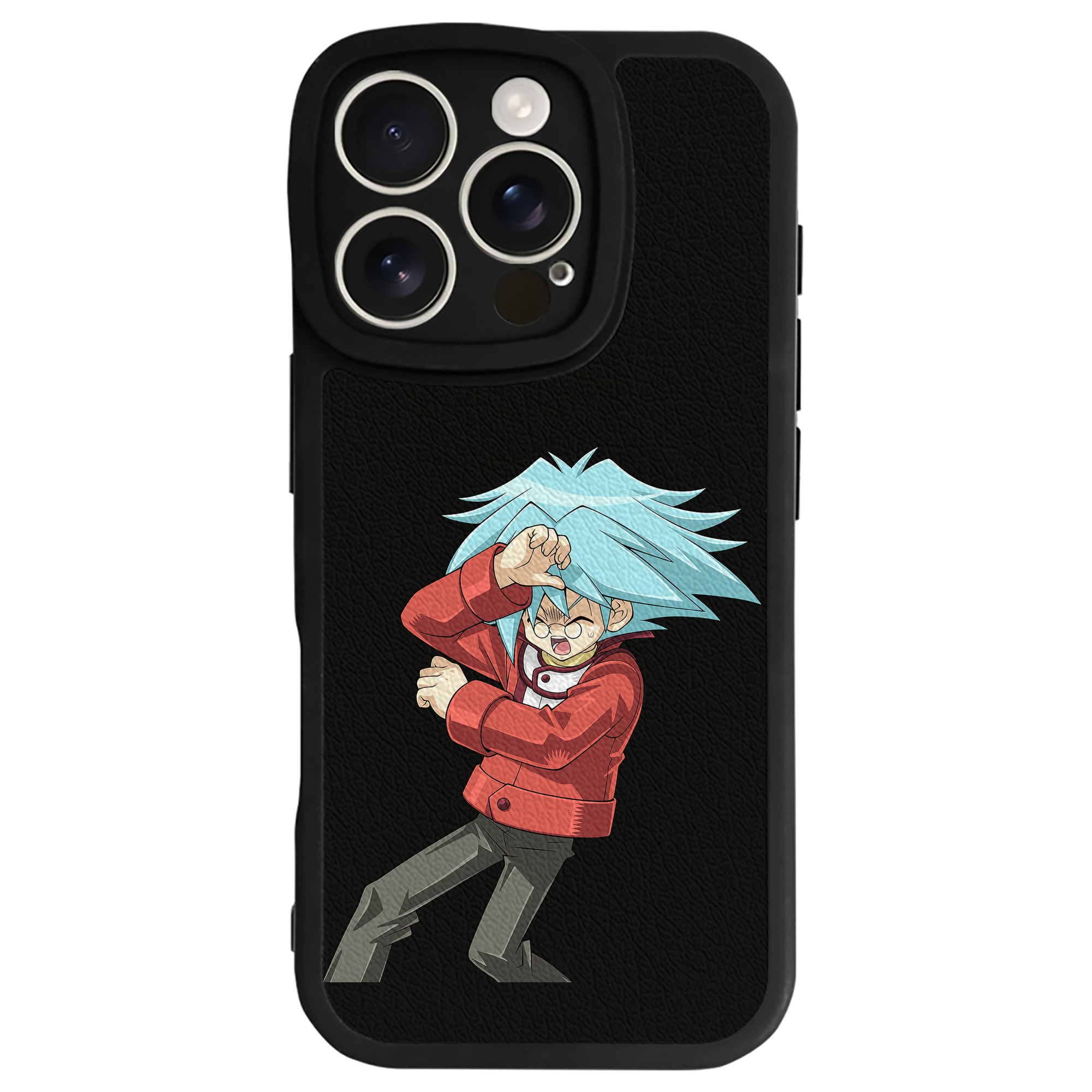（画像用） 遊☆戯☆王 Yu-Gi-Oh! 【iPhone 16シリーズ対応】シリコンスマホケース（レザー調） 材質：シリコン